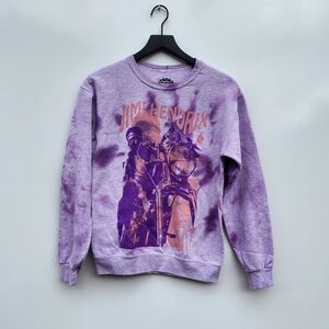 Authentic‎ Hendrix jimi Hendrix Tie Dye Graphic Sweater Small​